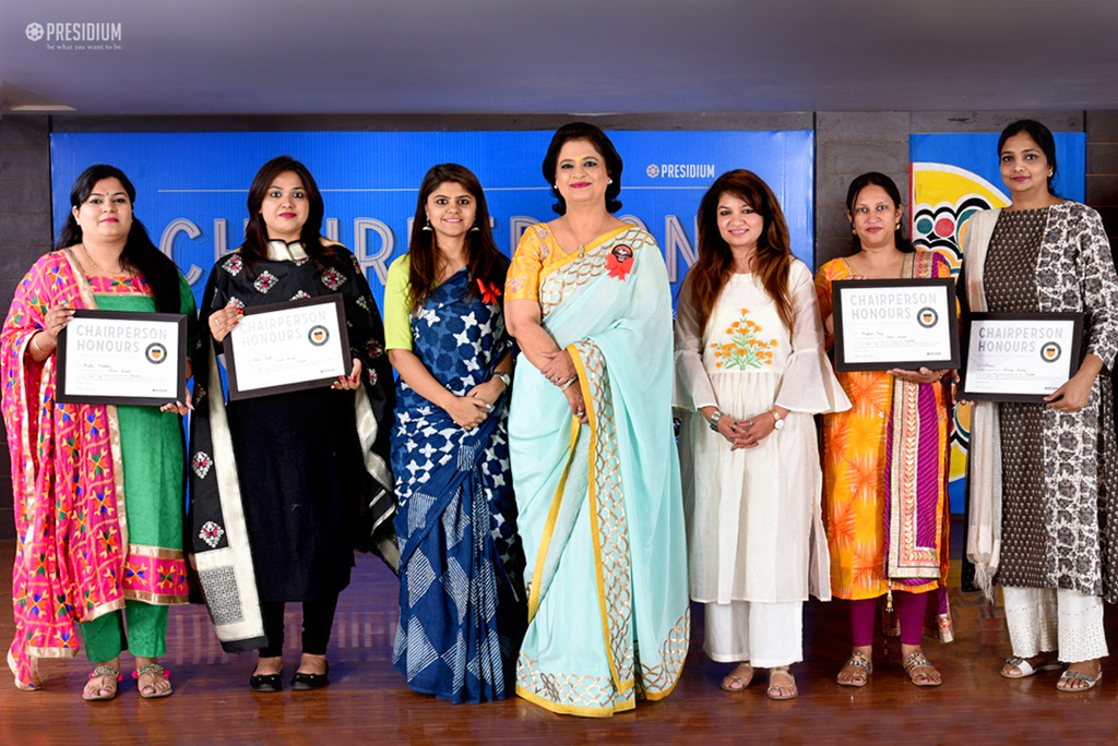 Presidium Gurgaon-57, CELEBRATING ENORMOUS STRENGTH OF TEACHERS : CHAIRPERSON HONOURS Presidium Gurgaon-57, CELEBRATING ENORMOUS STRENGTH OF TEACHERS : CHAIRPERSON HONOURS