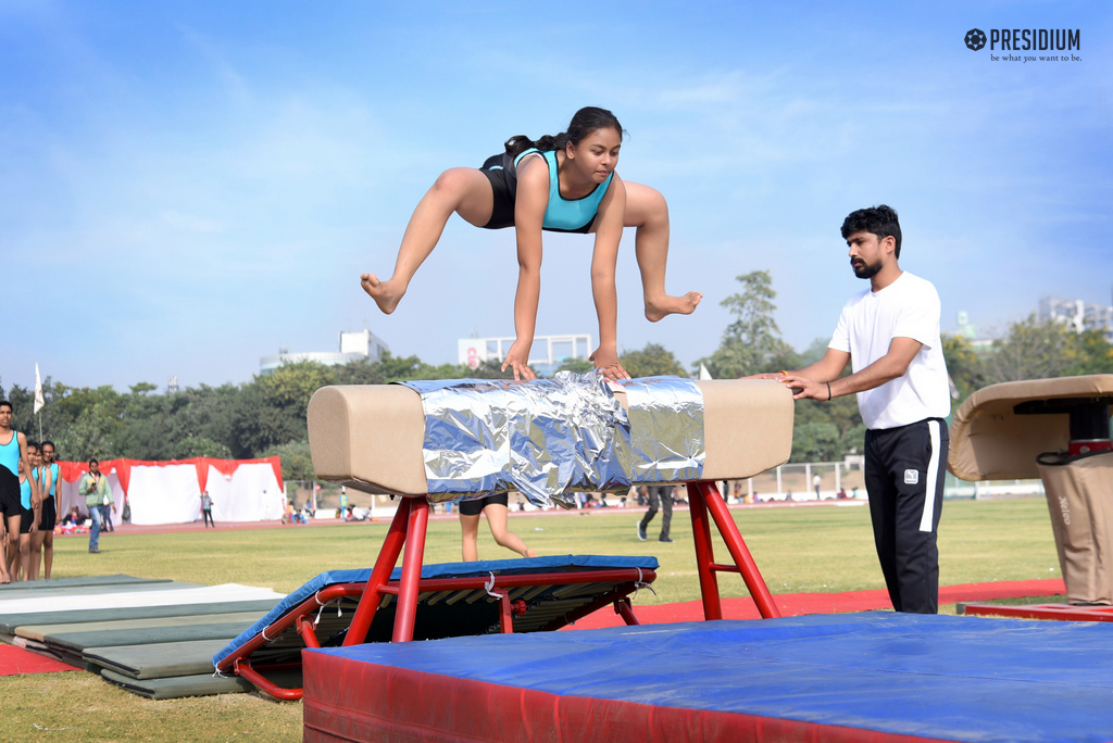 Presidium Gurgaon-57, SPORTS DAY: A DAY FILLED WITH THE EXHILARATION OF JOY & VICTORY