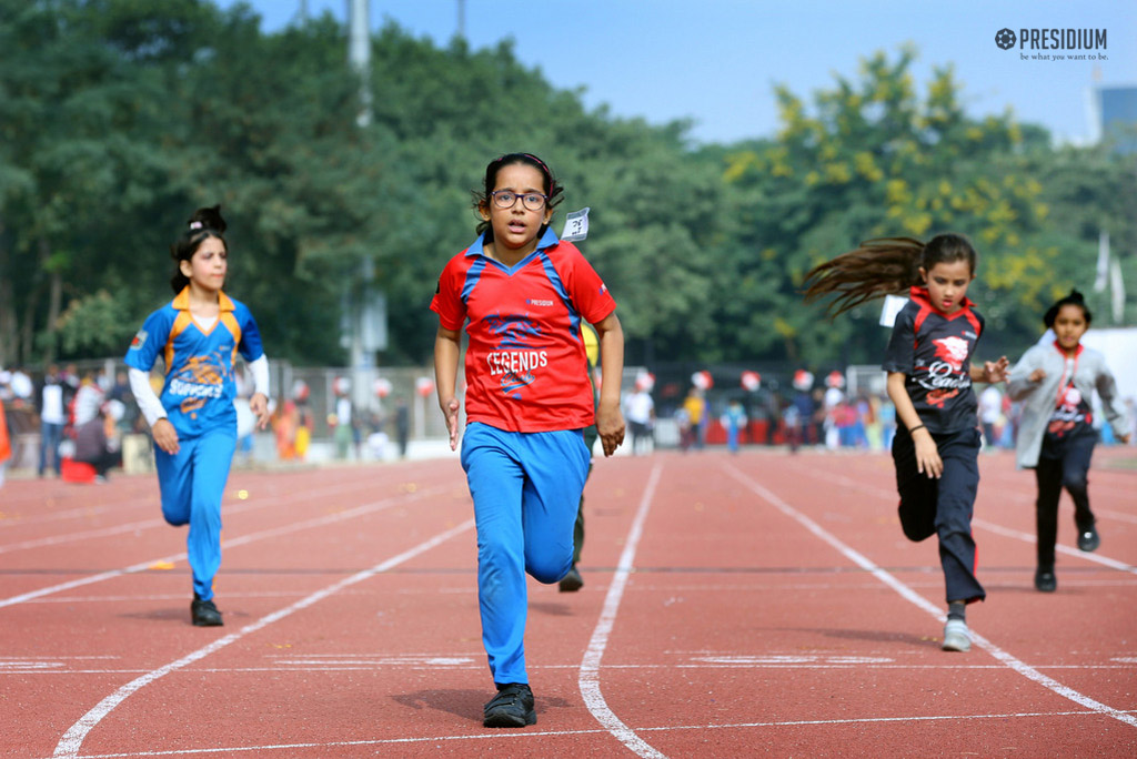 Presidium Gurgaon-57, SPORTS DAY: A DAY FILLED WITH THE EXHILARATION OF JOY & VICTORY