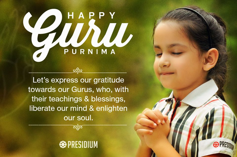 HAPPY GURU PURNIMA: THANKING GURUS FOR THEIR GUIDANCE & LOVE!