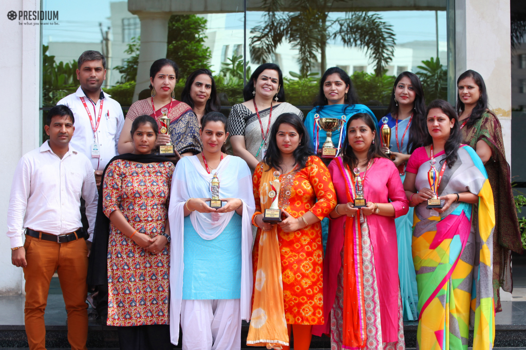 Presidium Gurgaon-57, प्रेसिडियम के अध्यापक एवं अध्यापिकाओं ने किया स्कूल का नाम रोशन