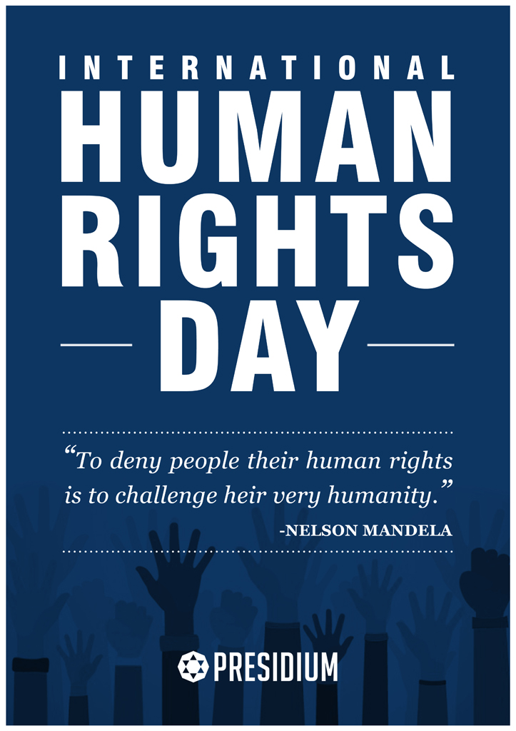 LET US LEARN, EMBRACE, UPHOLD AND STAND FOR OUR HUMAN RIGHTS