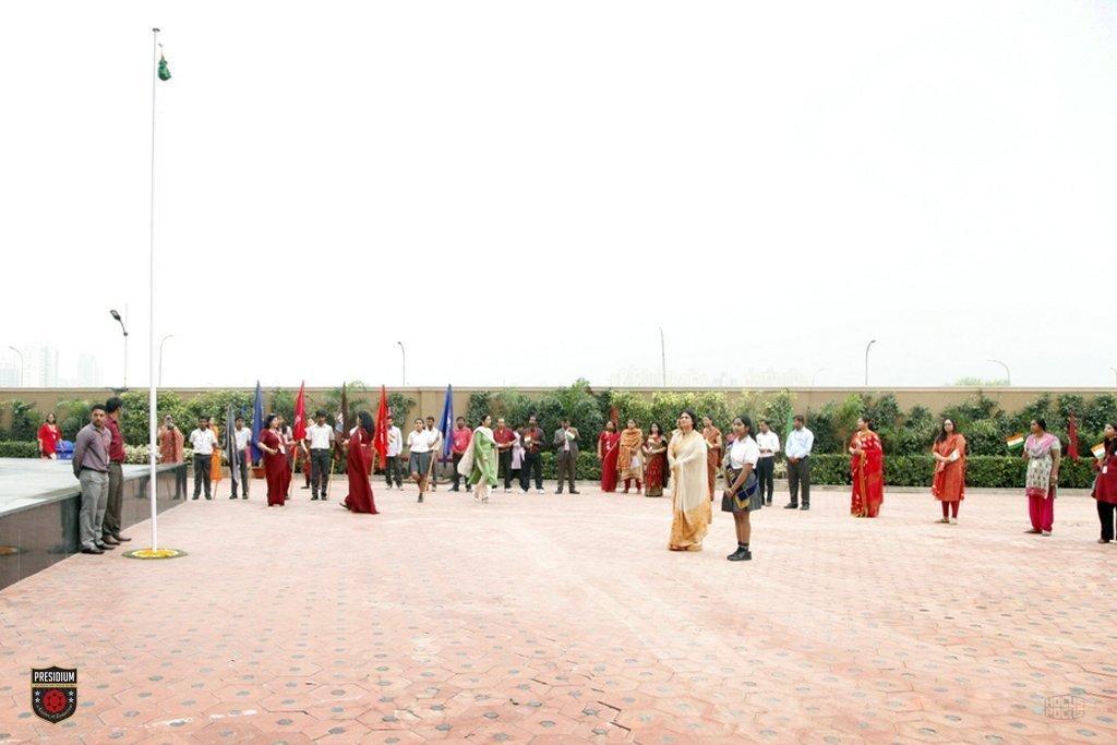 Presidium Rajnagar, Patriotic spirit dawns at Presidium