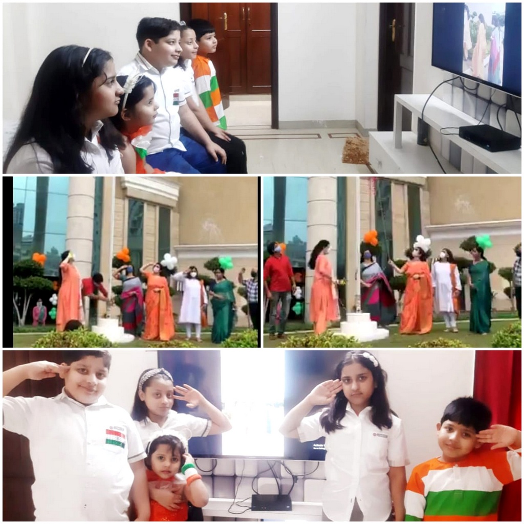 Presidium Indirapuram, PRESIDIANS CELEBRATE INDEPENDENCE DAY WITH UTTER ENTHUSIASM