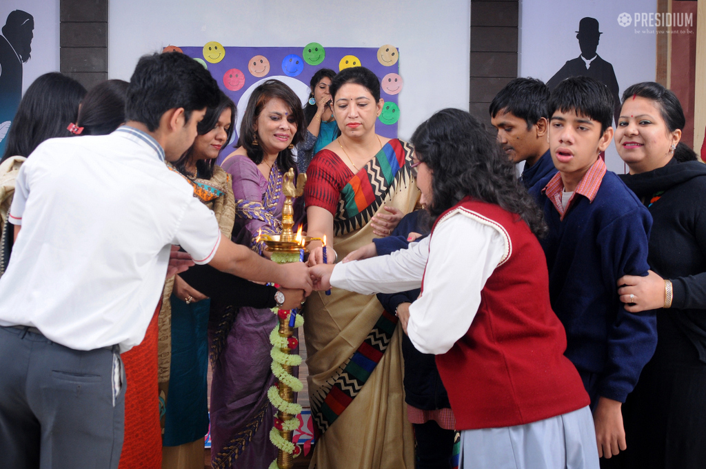 Presidium Indirapuram, SPECIAL CHILDREN OF SPARSH THANK THEIR KIND FRIENDS AT PRESIDIUM