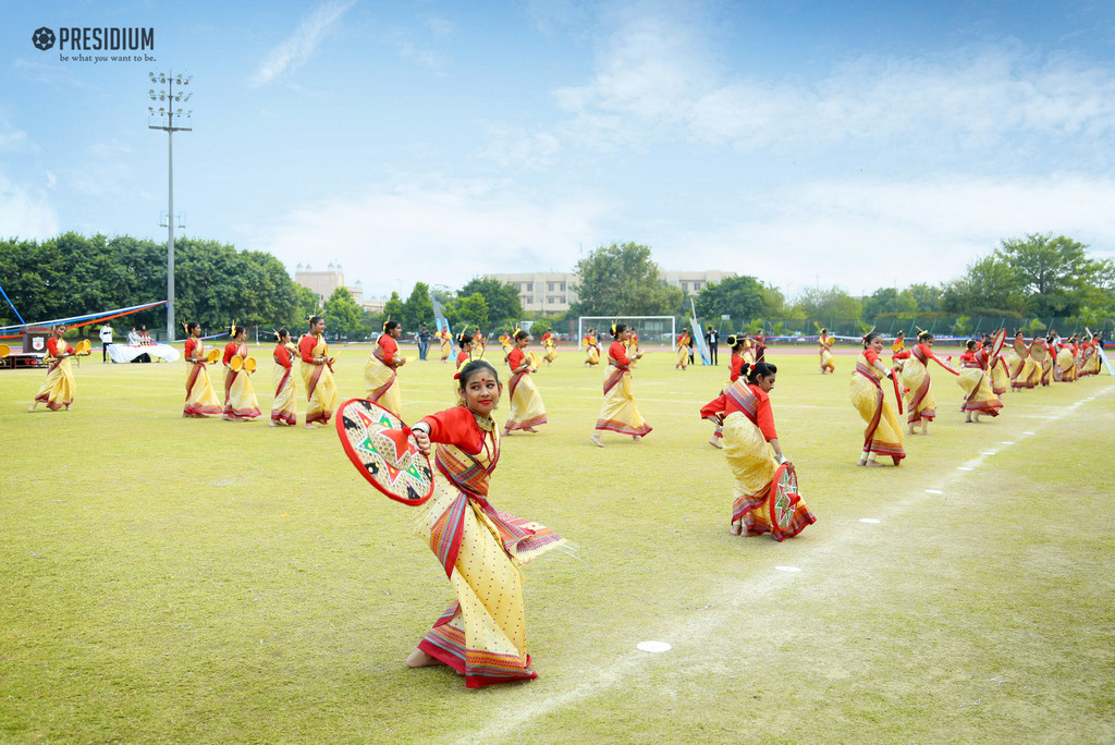 Presidium Indirapuram, STUDENTS EXHIBIT THEIR EXCEPTIONAL TALENTS AT ANNUAL SPORTS DAY