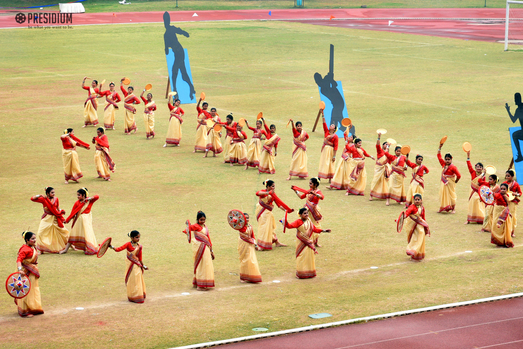 Presidium Indirapuram, STUDENTS EXHIBIT THEIR EXCEPTIONAL TALENTS AT ANNUAL SPORTS DAY