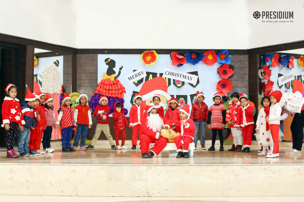 Presidium Indirapuram, IT’S A MERRY CHRISTMAS FOR OUR LITTLE ELVES OF PRESIDIUM!