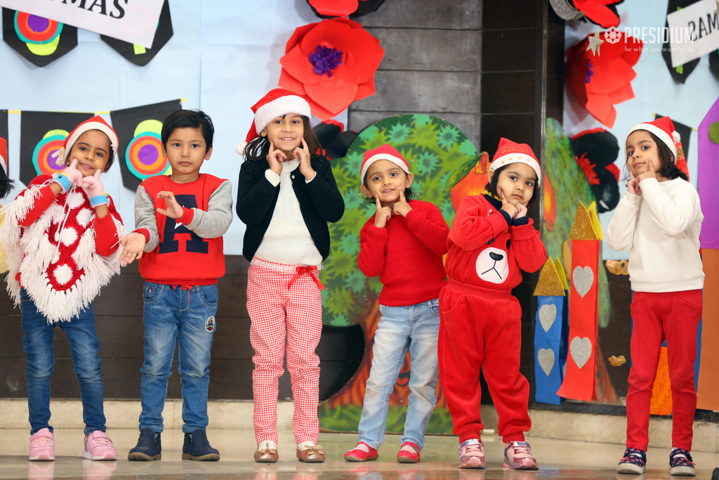 Presidium Indirapuram, IT’S A MERRY CHRISTMAS FOR OUR LITTLE ELVES OF PRESIDIUM!