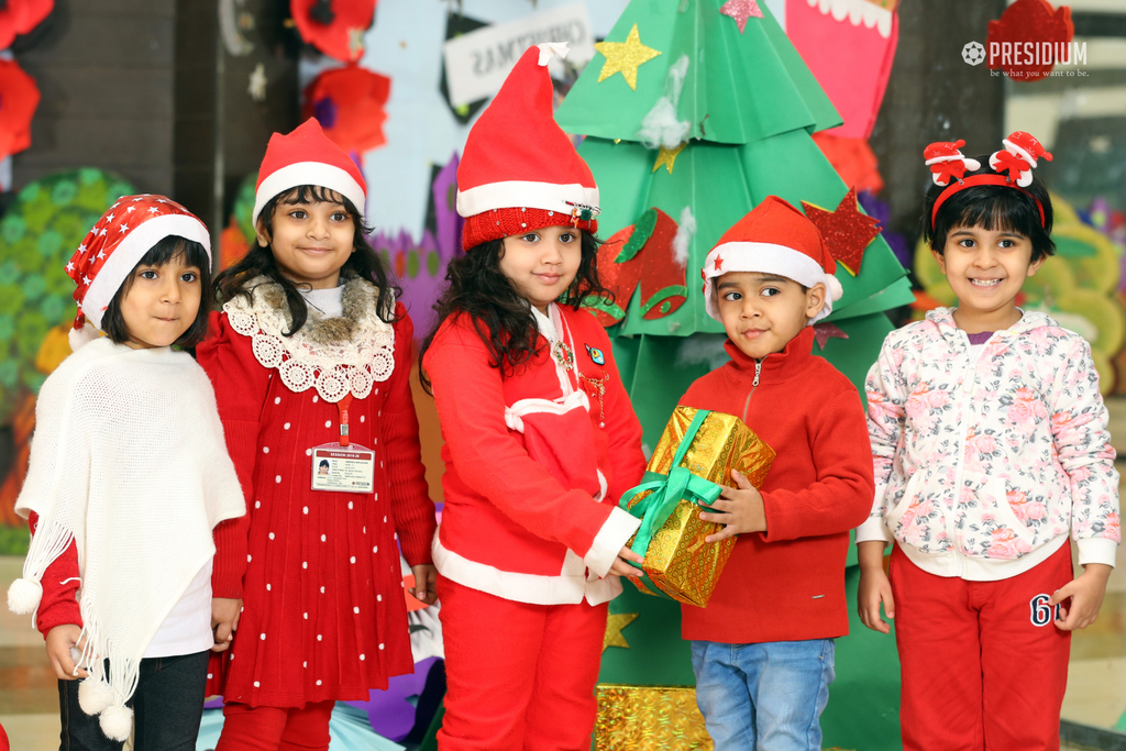 Presidium Indirapuram, IT’S A MERRY CHRISTMAS FOR OUR LITTLE ELVES OF PRESIDIUM!