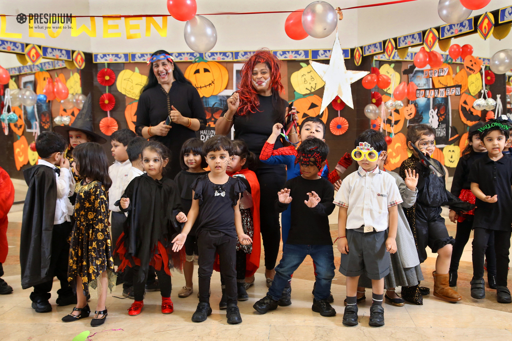 Presidium Indirapuram, SPOOKY HALLOWEEN CELEBRATION IN PRESIDIUM WITH TRICKS OR TREATS