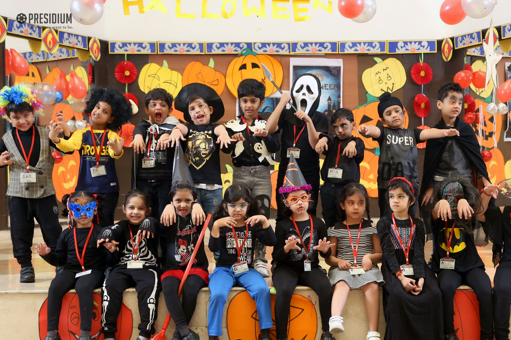 Presidium Indirapuram, SPOOKY HALLOWEEN CELEBRATION IN PRESIDIUM WITH TRICKS OR TREATS