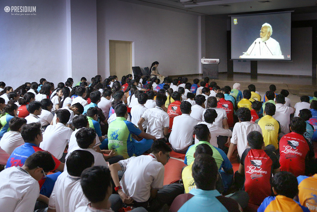 Presidium Indirapuram, PRESIDIANS SUPPORT ‘FIT INDIA MOVEMENT’ ON NATIONAL SPORTS DAY