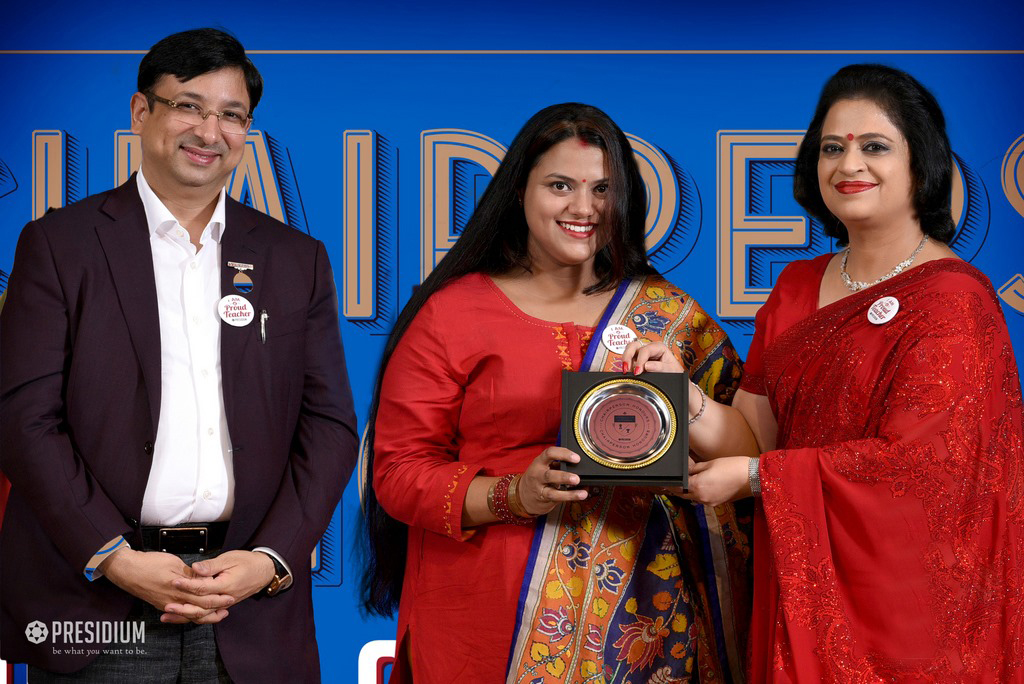 Presidium Indirapuram, TEACHERS RECEIVE RECOGNITION AT CHAIRPERSON HONOURS FOR TEACHERS