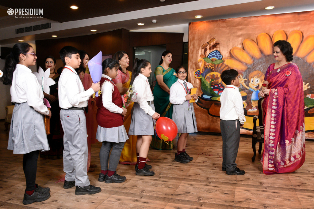 Presidium Indirapuram, CHILDREN'S DAY CELEBRATIONS WITH SUDHA MA'AM ENTHRALLS PRESIDIANS