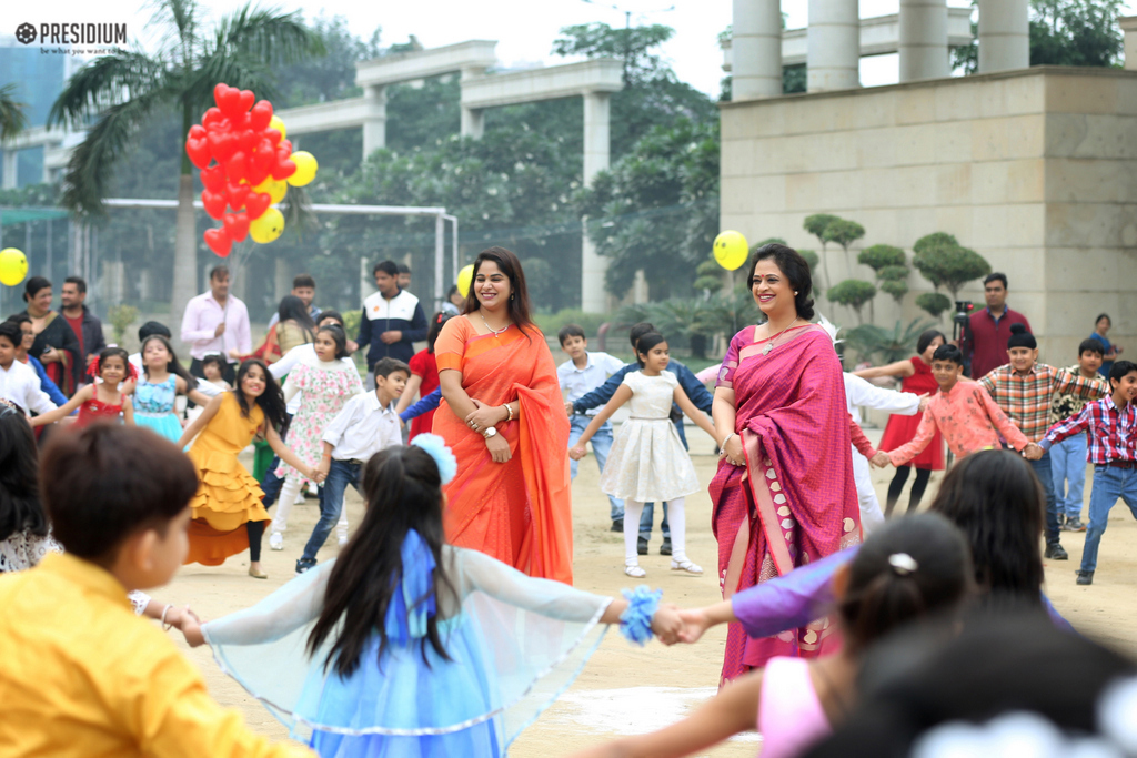 Presidium Indirapuram, CHILDREN'S DAY CELEBRATIONS WITH SUDHA MA'AM ENTHRALLS PRESIDIANS