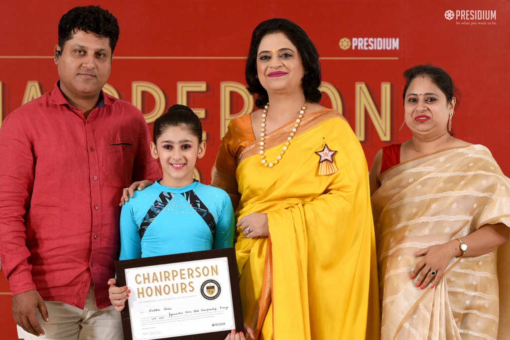 Presidium Indirapuram, RECOGNISING ACHIEVEMENTS OF FUTURE LEADERS AT CHAIRPERSON HONOURS