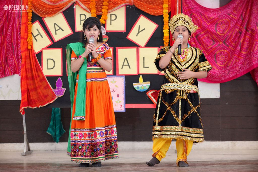 Presidium Indirapuram, YOUNG PRESIDIANS CELEBRATE 'THE FESTIVAL OF LIGHTS'