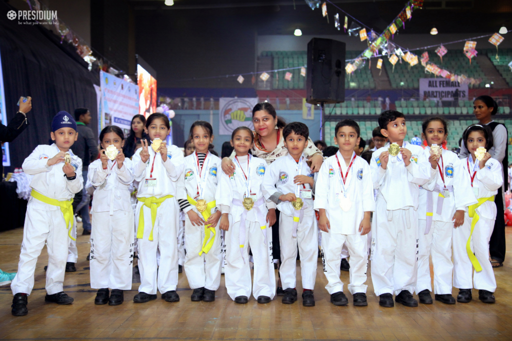 Presidium Indirapuram, 30TH DELHI STATE TAEKWONDO CHAMPIONSHIP: BEST FOOT FORWARD! 