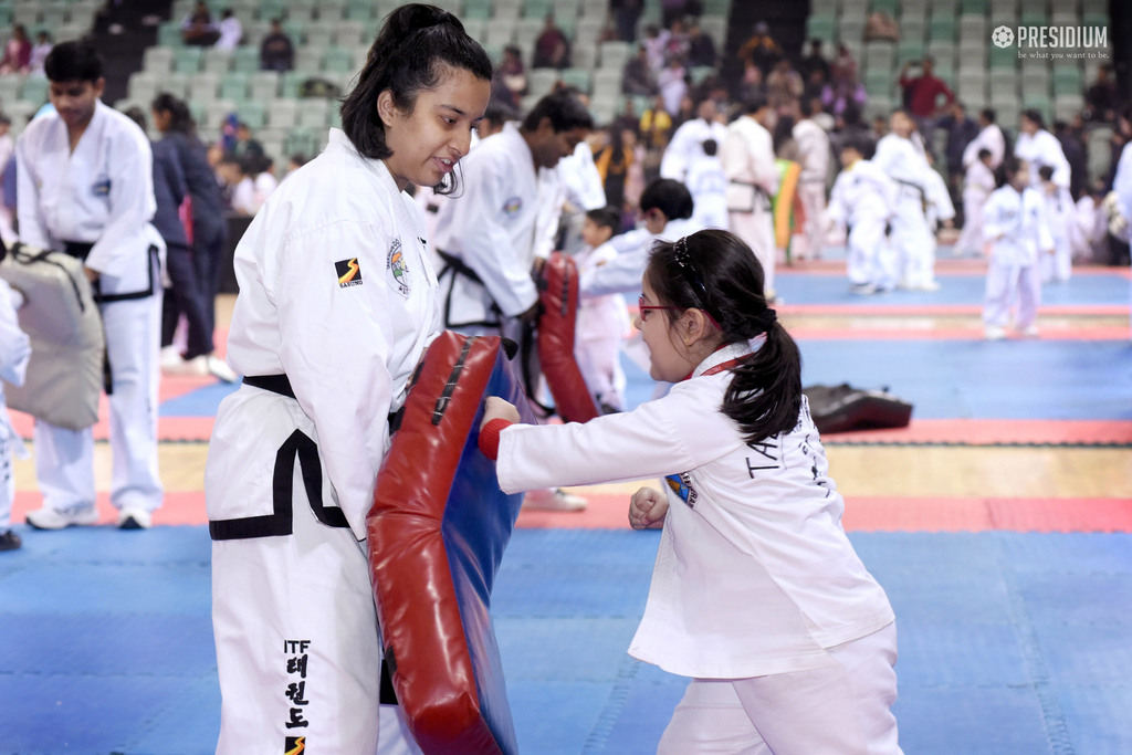 Presidium Indirapuram, LITTLE CHAMPIONS WIN A GOLD MEDAL IN ITF TAEKWONDO CHAMPIONSHIP