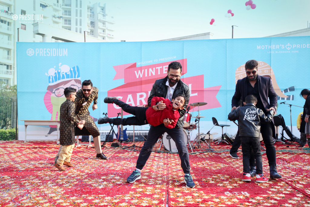 Presidium Indirapuram, PRESIDIANS ENJOY A PLETHORA OF ACTIVITIES AT WINTER CARNIVAL