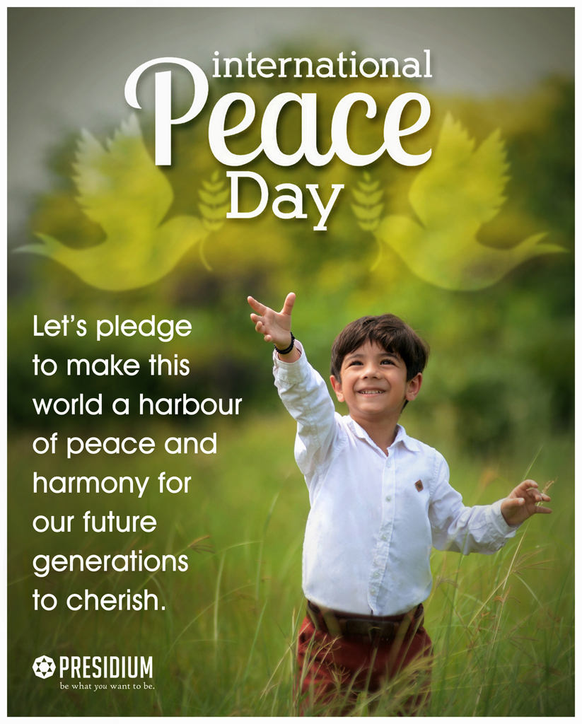 LET’S PLEDGE TO BUILD A PEACEFUL & SUSTAINABLE WORLD FOR ALL