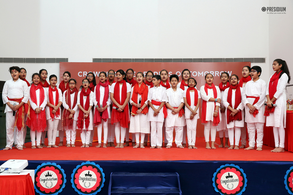 Presidium Gurgaon-57, INVESTITURE CEREMONY: PRESIDIANS PLEDGE TO TAKE RESPONSIBILITY