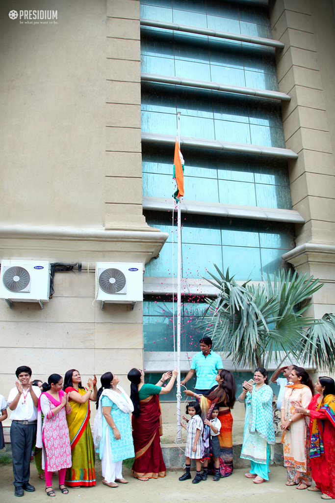 Presidium Indirapuram, INDEPENDENCE DAY STIRS THE SOULS OF PRESIDIANS WITH PATRIOTISM