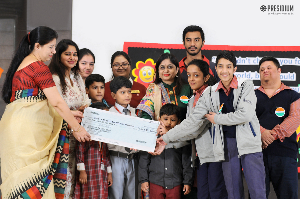 Presidium Indirapuram, A DAY WELL SPENT WITH THE WONDERFUL STUDENTS OF SPARSH!