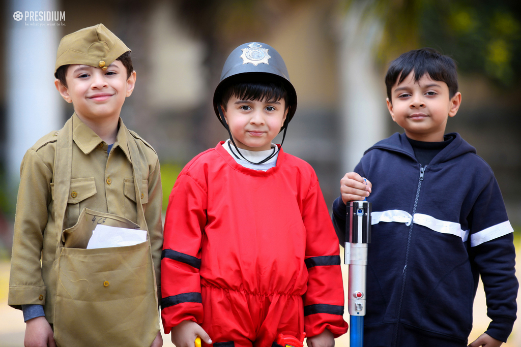 Presidium Indirapuram, COMMUNITY HELPERS ACTIVITY: STUDENTS LEARN ABOUT PEOPLE AROUND US