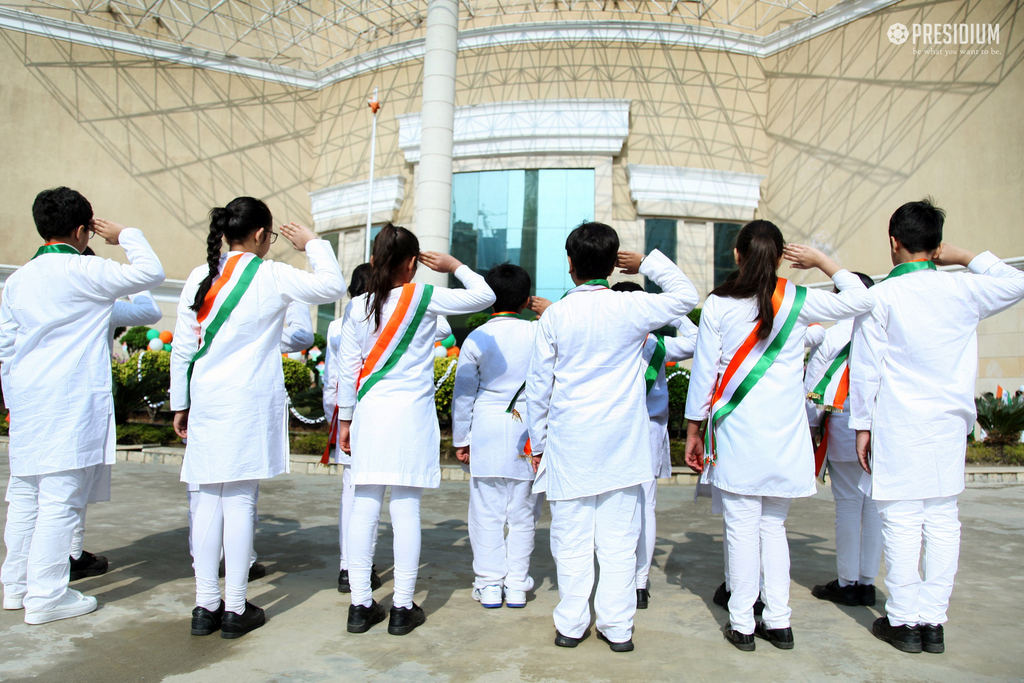 Presidium Indirapuram, PRESIDIANS CELEBRATE THE UNITY OF INDIA ON REPUBLIC DAY