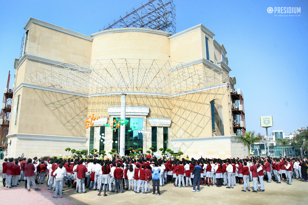 Presidium Indirapuram, PRESIDIANS CELEBRATE THE UNITY OF INDIA ON REPUBLIC DAY