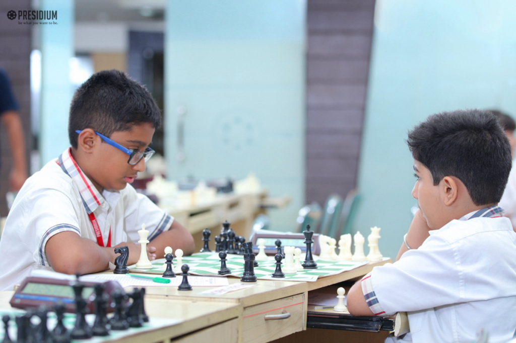 Presidium Indirapuram, ASPIRING CHESS PLAYERS COMPETE AT INTER SCHOOL CHESS CHAMPIONSHIP