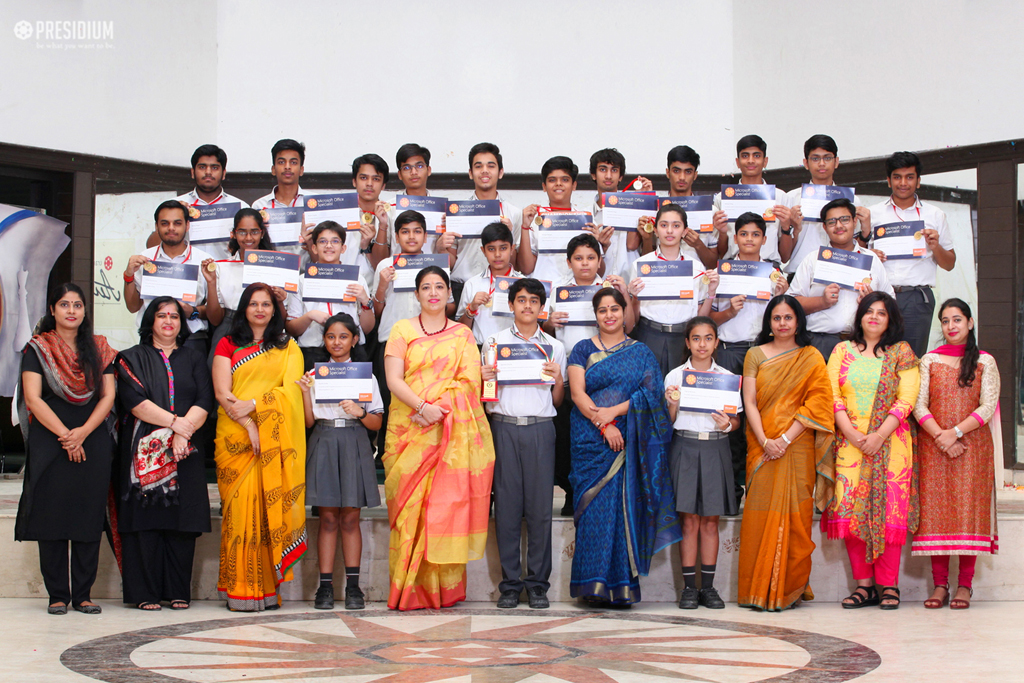 Presidium Indirapuram, COMPUTER WIZARDS SHINE AT THE SEASON 8 OF COMPUDON COMPETITION