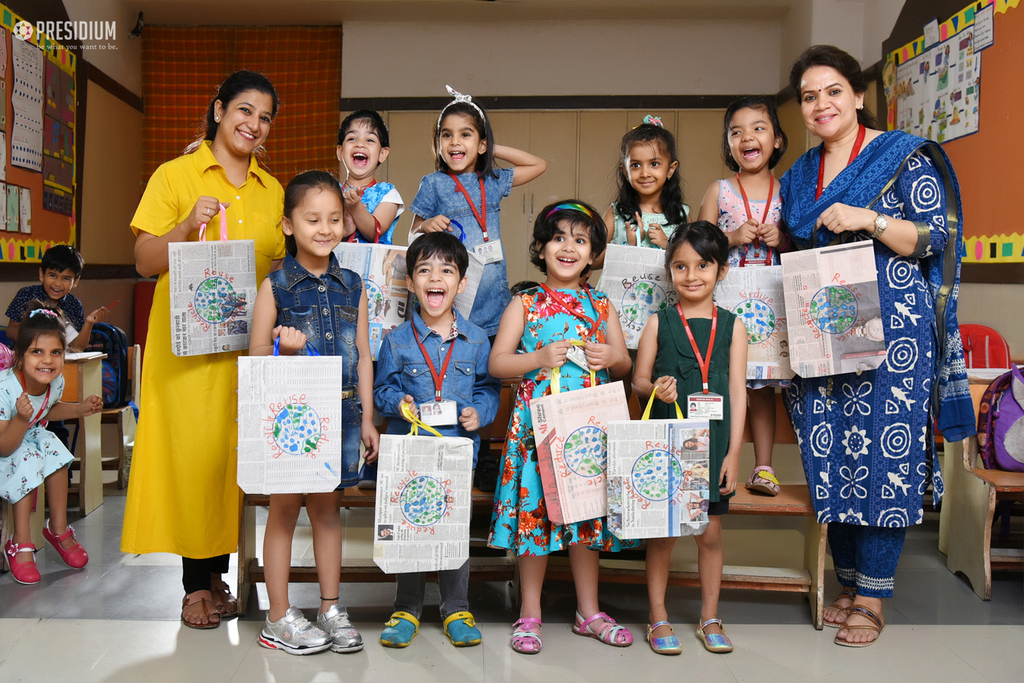 Presidium Indirapuram, EARTH WEEK SENSITIZES PRESIDIANS ABOUT ENVIRONMENT CONSERVATION