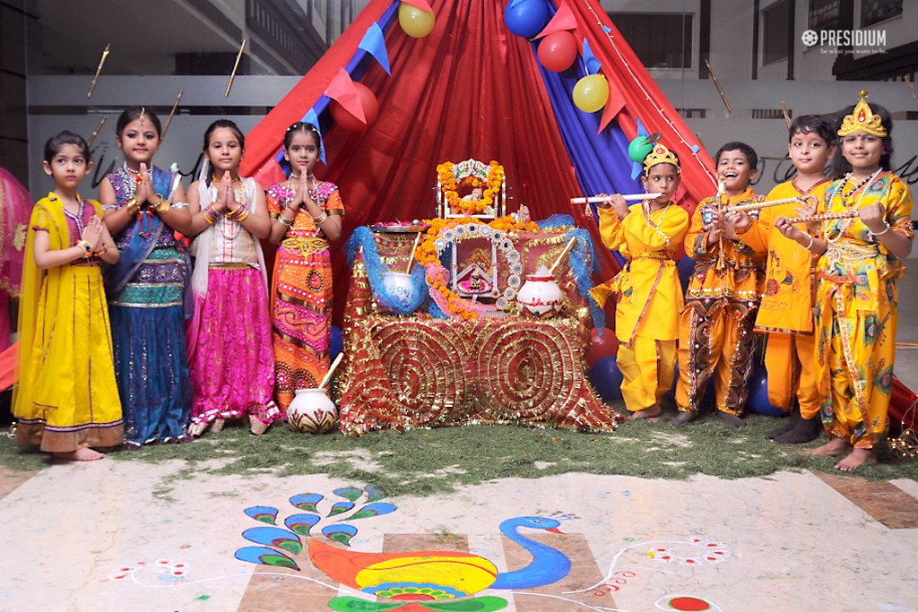 Presidium Rajnagar, PRESIDIANS SEEK THE BLESSINGS OF KANHA JI ON JANAMSHTAMI