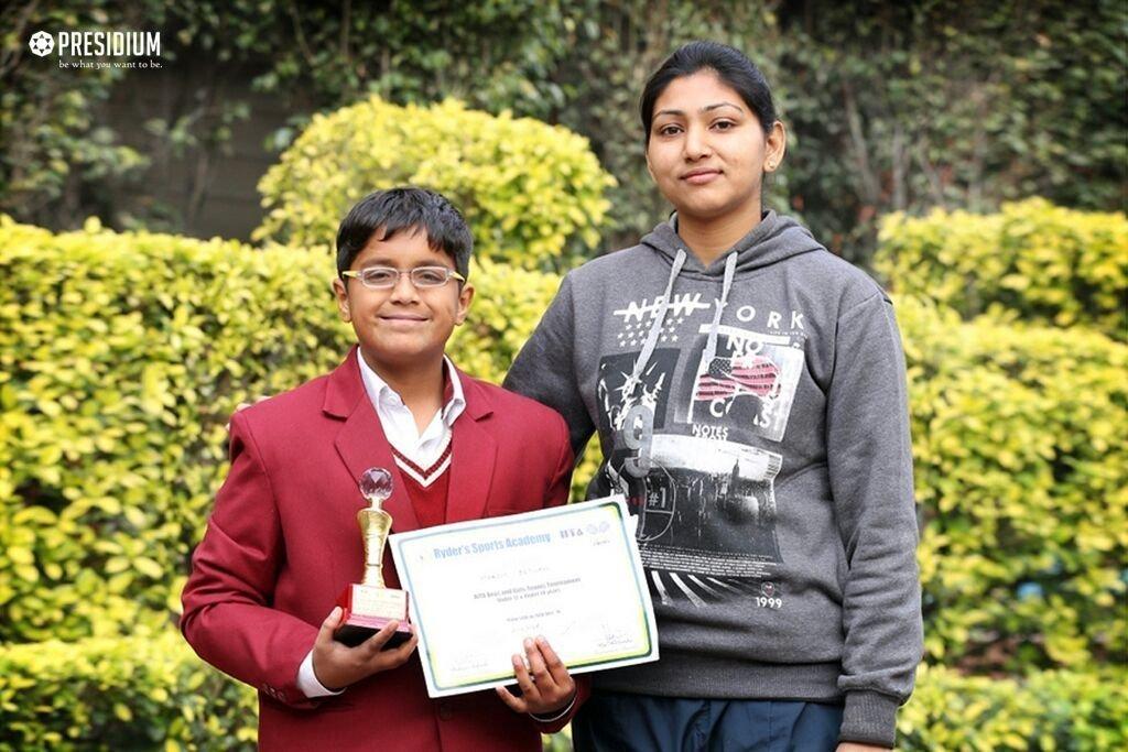 ALL INDIA TENNIS TOURNAMENT-HARDIK BAGS GOLD AND SILVER