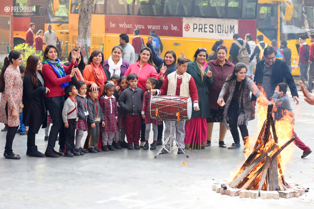 LOHRI REVELS ENLIVEN THE CORRIDORS OF PRESIDIUM WITH DIVINITY