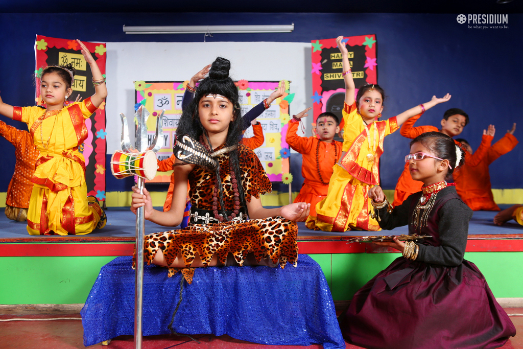 Presidium Indirapuram, PRESIDIANS SHOWCASE A SPECIAL DANCE PERFORMANCE ON SHIVA TANDAVA