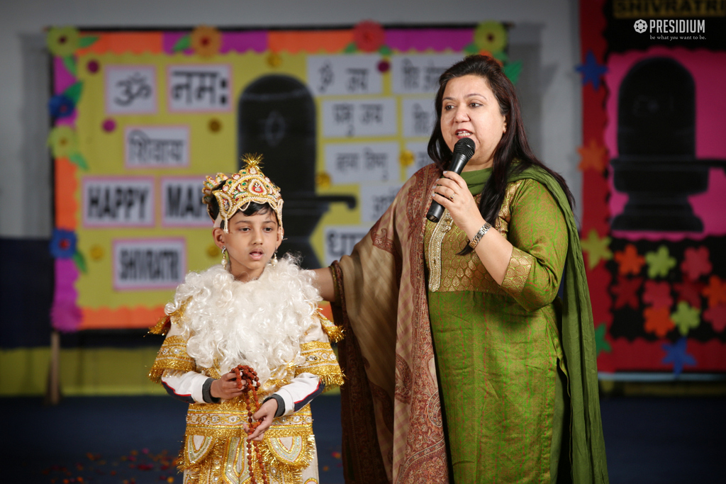 Presidium Indirapuram, PRESIDIANS SHOWCASE A SPECIAL DANCE PERFORMANCE ON SHIVA TANDAVA