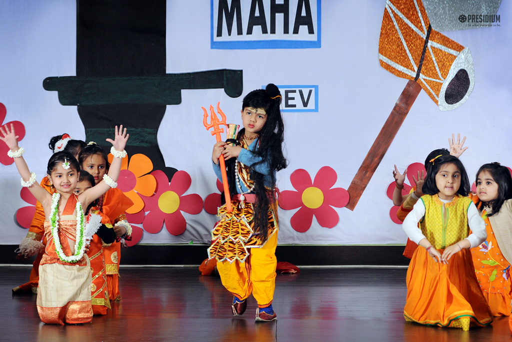 Presidium Rajnagar, YOUNG PRESIDIANS HONOUR THE GRACE OF LORD SHIVA ON MAHASHIVRATRI