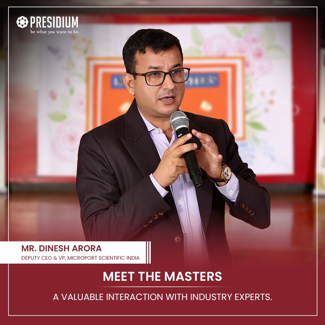 Presidium Gurgaon-57, “Meet The Masters” - Presidium School, Sector 57, Gurgaon