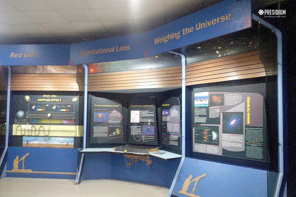 Presidium Gurgaon-57, PRESIDIANS TAKE A RIDE TO GALAXY OF STARS AT NEHRU PLANETARIUM