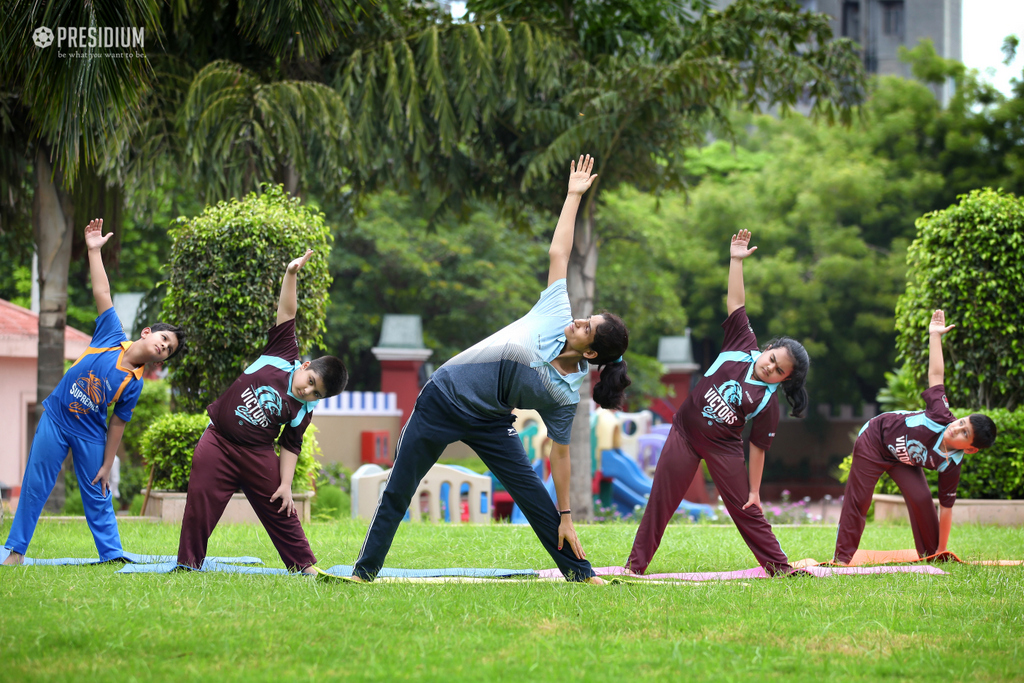 Presidium Dwarka-6, PRESIDIANS BECOME PHYSICALLY ACTIVE WITH OUTDOOR SPORTS ACTIVITIES