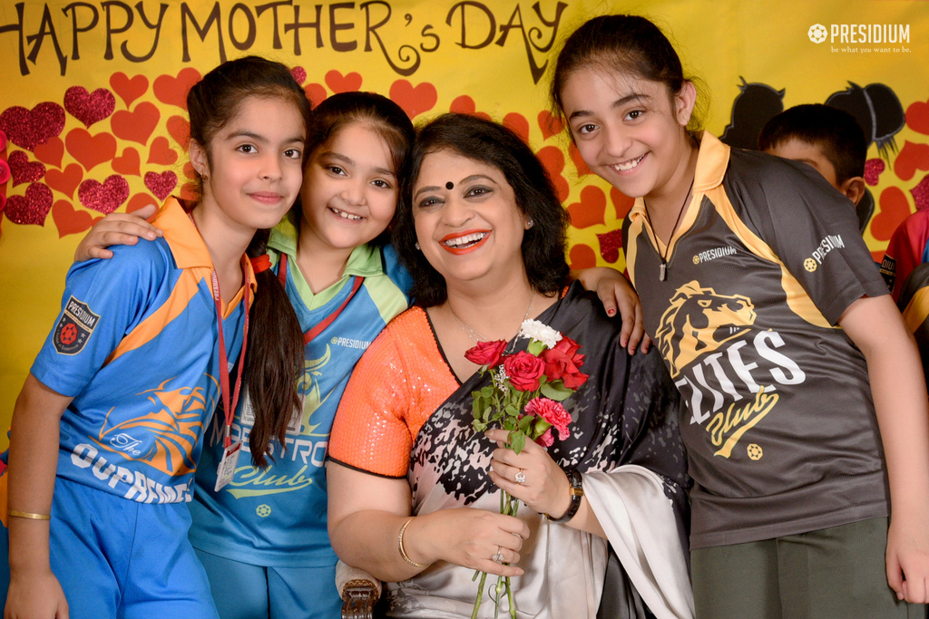 Presidium Punjabi Bagh, CHAIRPERSON, MRS.GUPTA MAKES MOTHER’S DAY SPECIAL FOR PRIDEENS