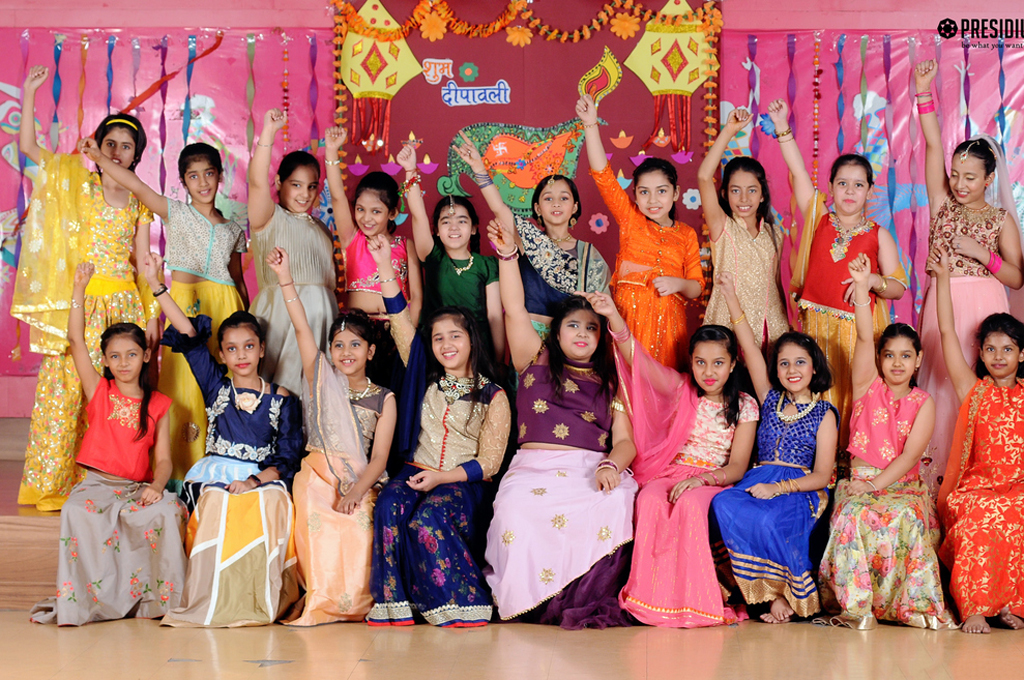 Presidium Pitampura, STUDENTS GRASP THE TRUE ESSENCE OF DIWALI