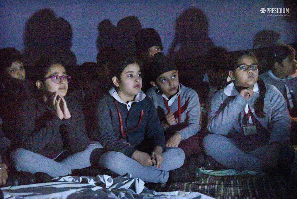 Presidium Punjabi Bagh, STUDENTS UNRAVEL MYSTERIES OF UNIVERSE IN PLANETARIUM WORKSHOP