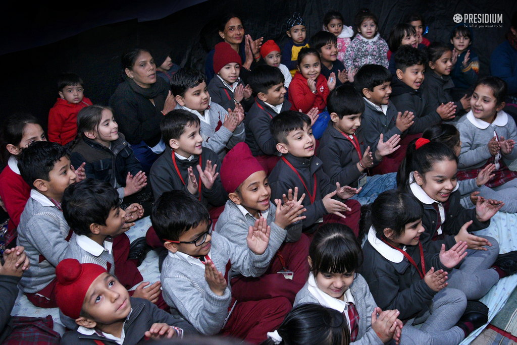 Presidium Punjabi Bagh, STUDENTS UNRAVEL MYSTERIES OF UNIVERSE IN PLANETARIUM WORKSHOP