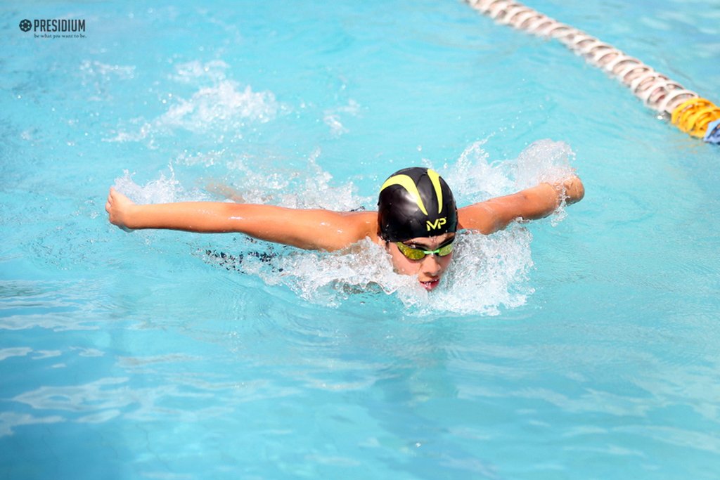 Presidium Rajnagar, PRESIDIUM RAJ NAGAR HOSTS SWIMMING MEET