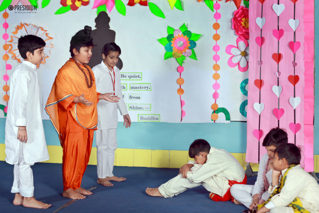 Presidium Vivek Vihar, BUDDHA PURNIMA CELEBRATION BRINGS PEACE TO OUR YOUNG SOULS 